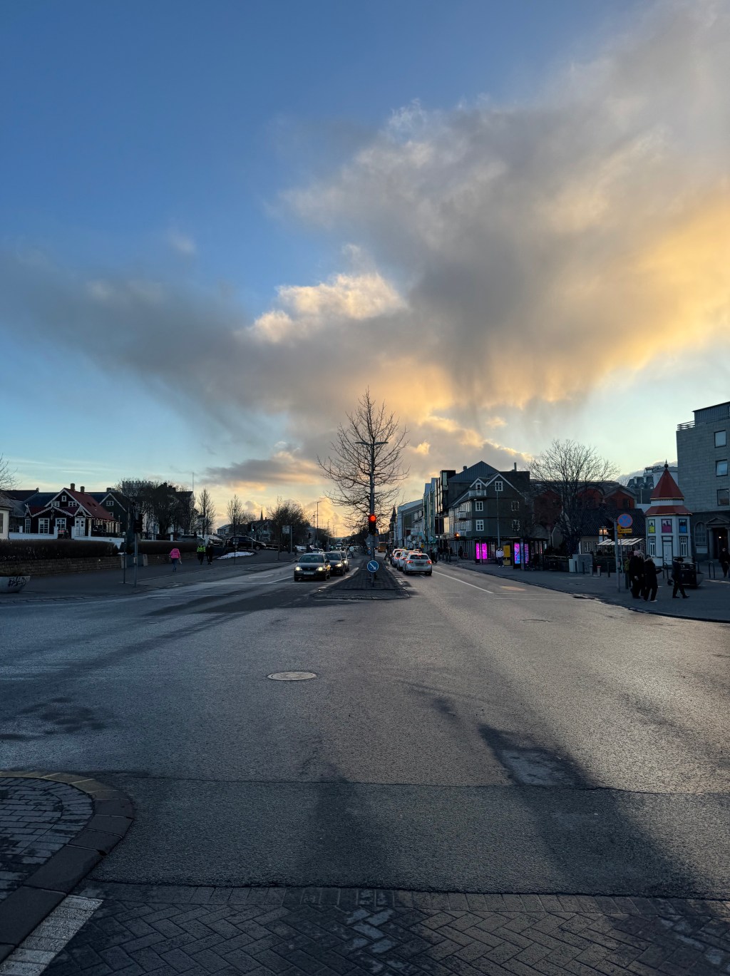 Walking around Reykjavik